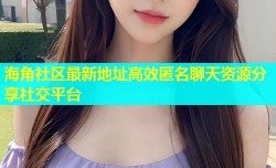 海角社区最新地址高效匿名聊天资源分享社交平台