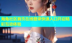 海角社区首页在线登录快速入口开启精彩互动体验